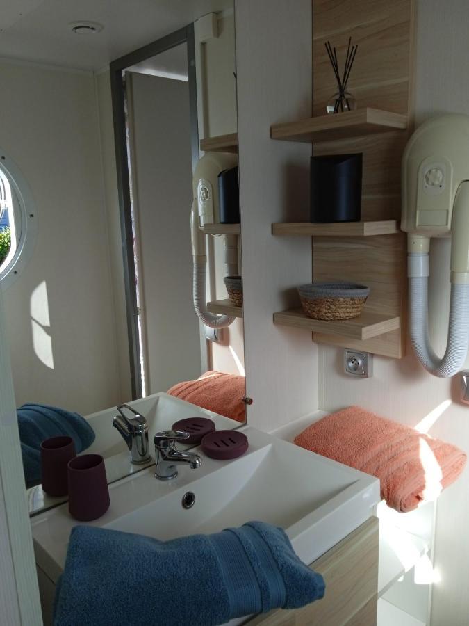 Mobil Home-Les Lins Bleus Biville-sur-Mer Dış mekan fotoğraf